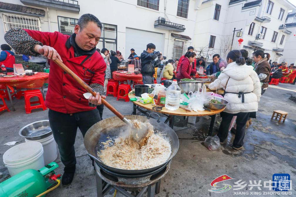 乡村百家宴 热闹迎新春(图9)
