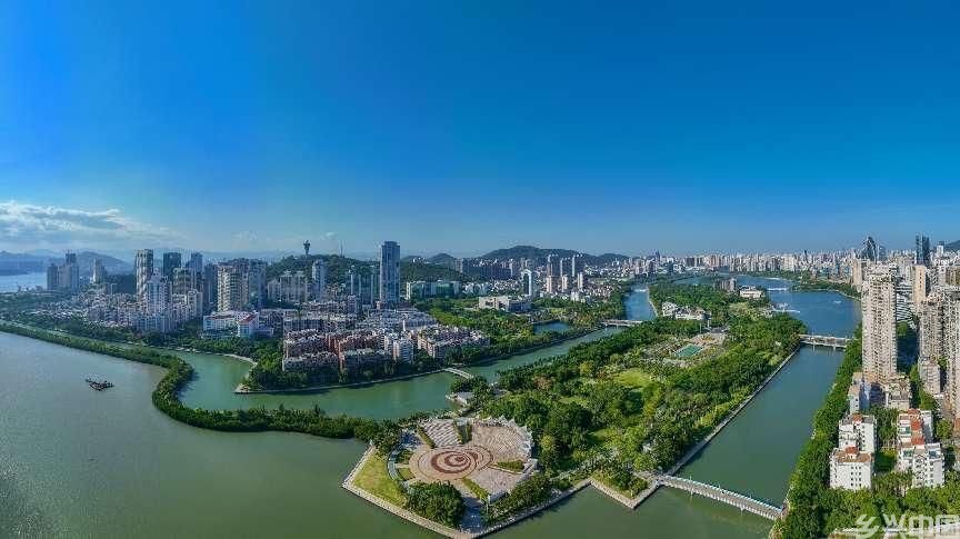 厦门筼筜湖风光无限。人民网记者 陈博摄