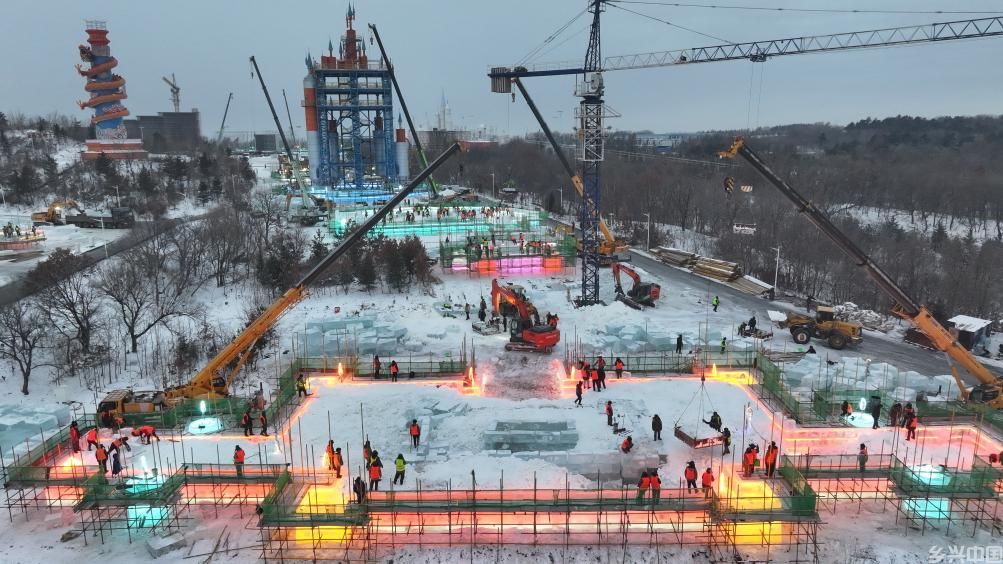 黑土地上的“冰雪王国”——长春冰雪新天地蹲点见闻(图1)