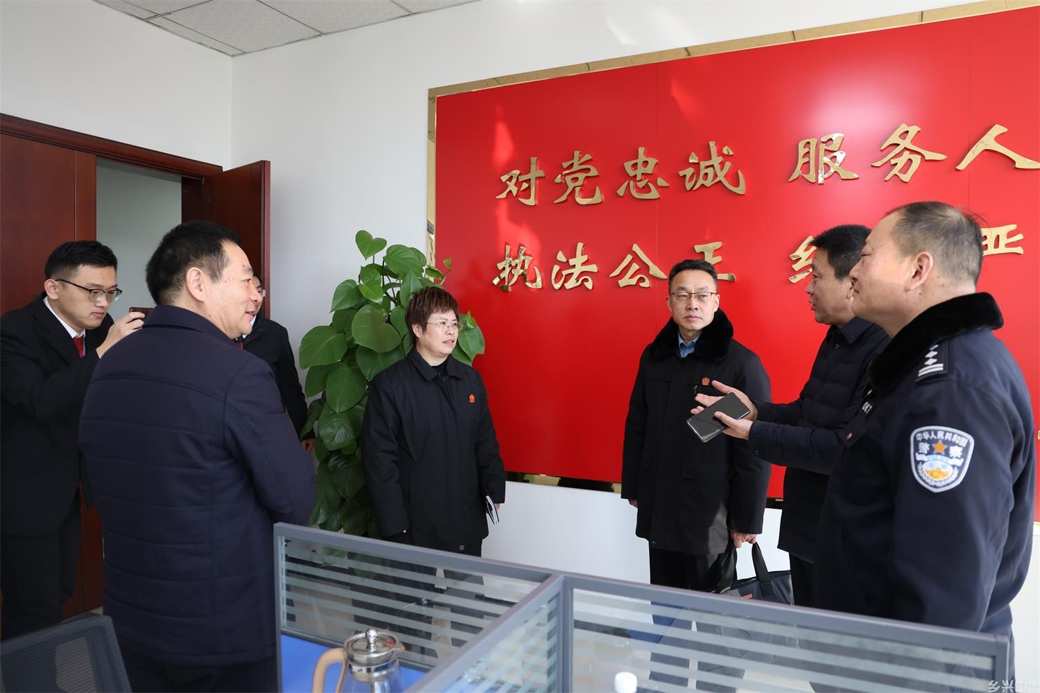商丘梁园区法院赴兄弟法院调研学习(图4)