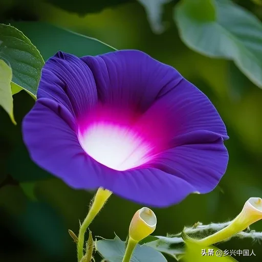 牵牛花：藤蔓上的时光诗行(图3)