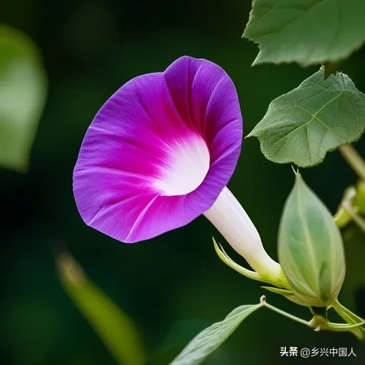 牵牛花：藤蔓上的时光诗行(图2)