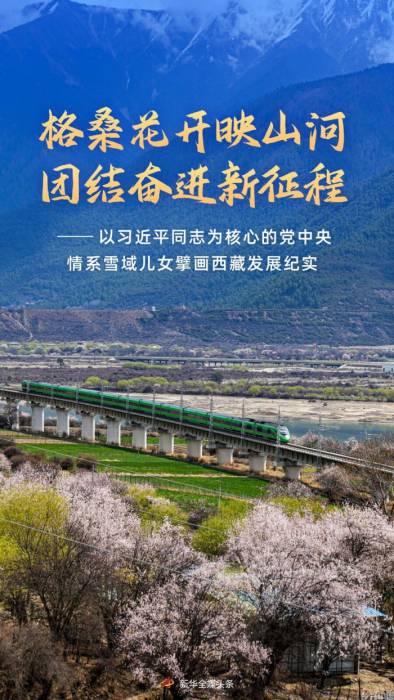 格桑花开映山河 团结奋进新征程——以习近平同志为核心的党中央情系雪域儿女擘画西藏发展纪实(图1)