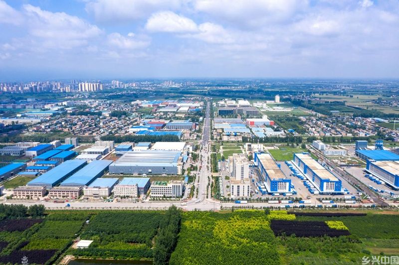 西安汽车零部件产业园。西安市鄠邑区供图