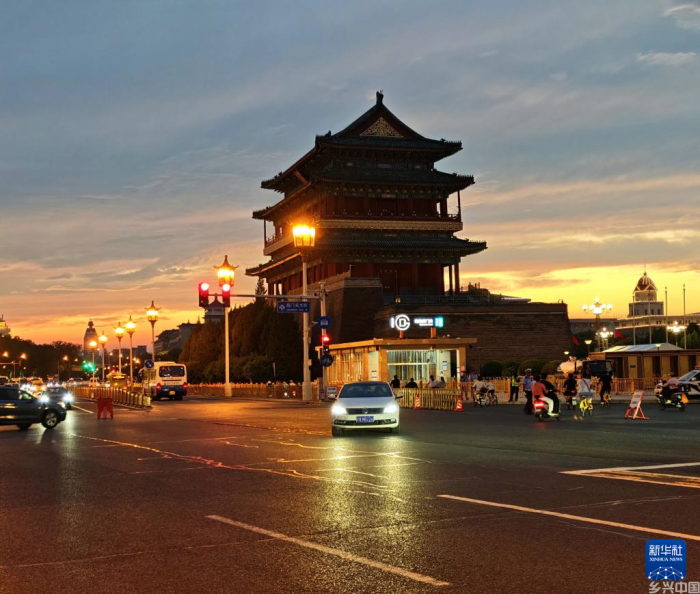 京城晚霞 绚烂如画(图3)