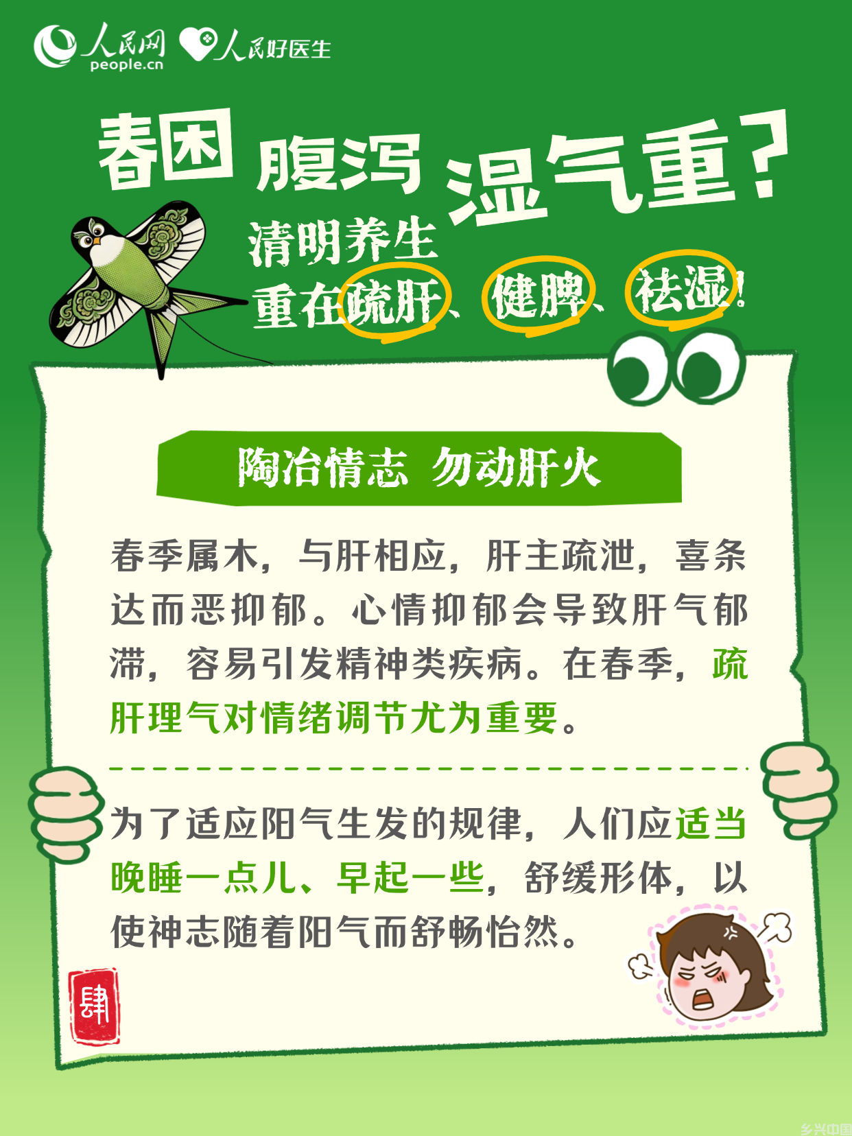 春困、腹泻、湿气重?清明养生重在疏肝、健脾、祛湿(图4)