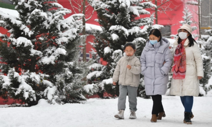 陕西多地迎来降雪天气