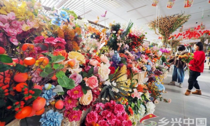 2024北京迎春年宵花展举行