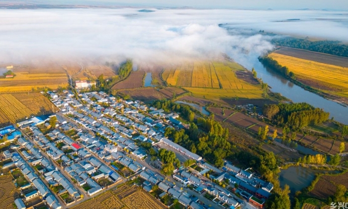 黑龙江上官地村——一个建在火山岩上的“稻田村”
